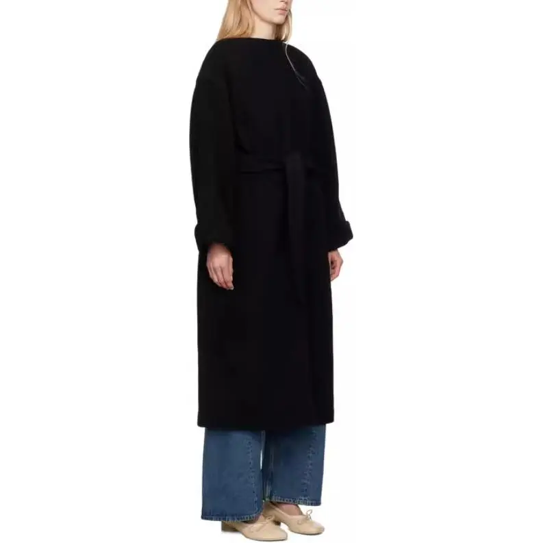 MM6 Maison Margiela Long Sleeved Dress Women's Black-2