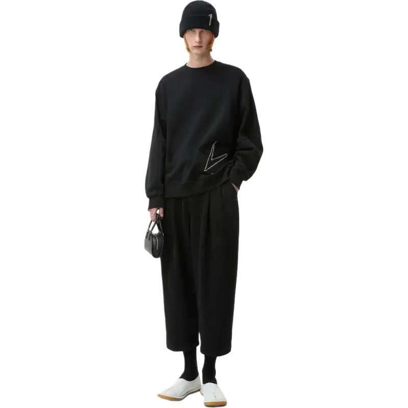 ADER ERROR Logo Embroidered Crew Neck Sweater-2
