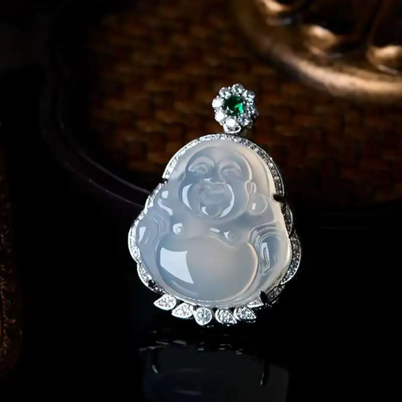 Grace Chalcedony Necklaces Women's-3