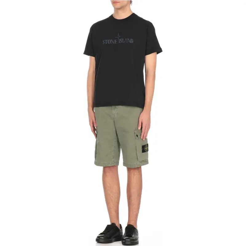 STONE ISLAND Institutional Two Print T Shirt-2