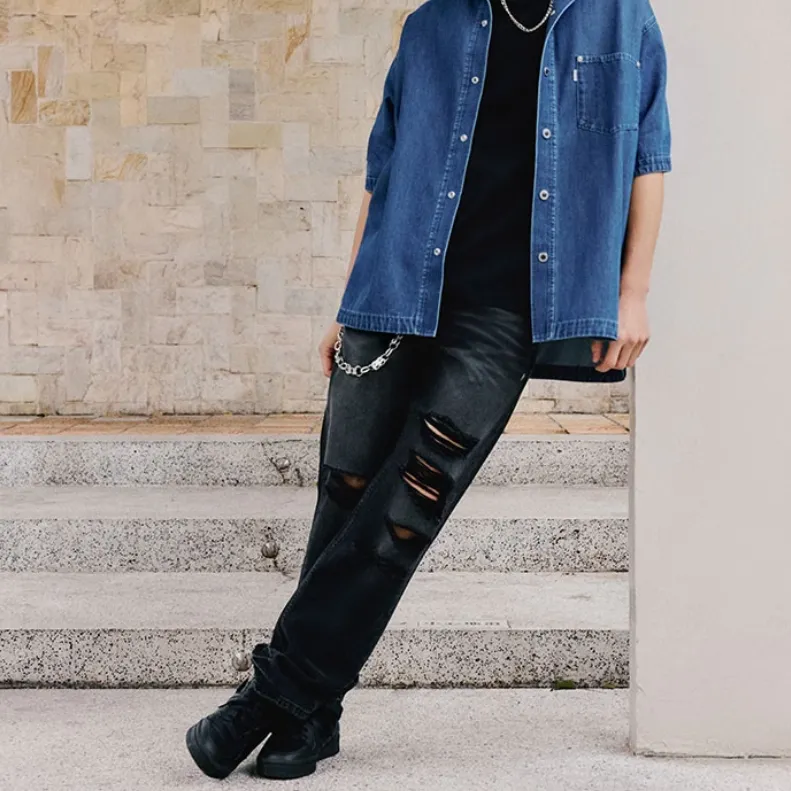 Levis Jeans Men Black-1