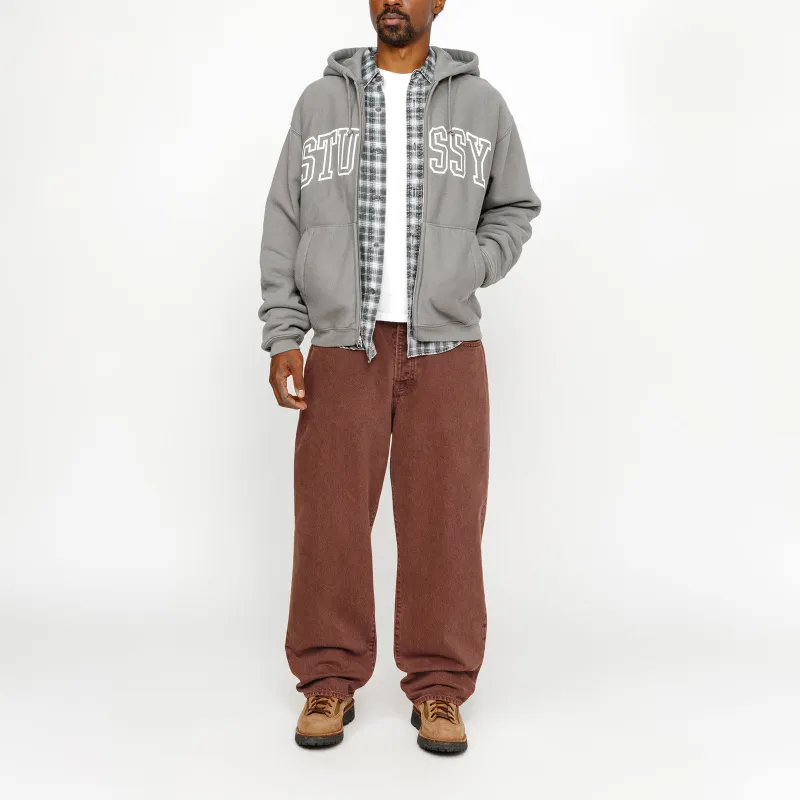 Stussy Outline Zip Hoodie-17