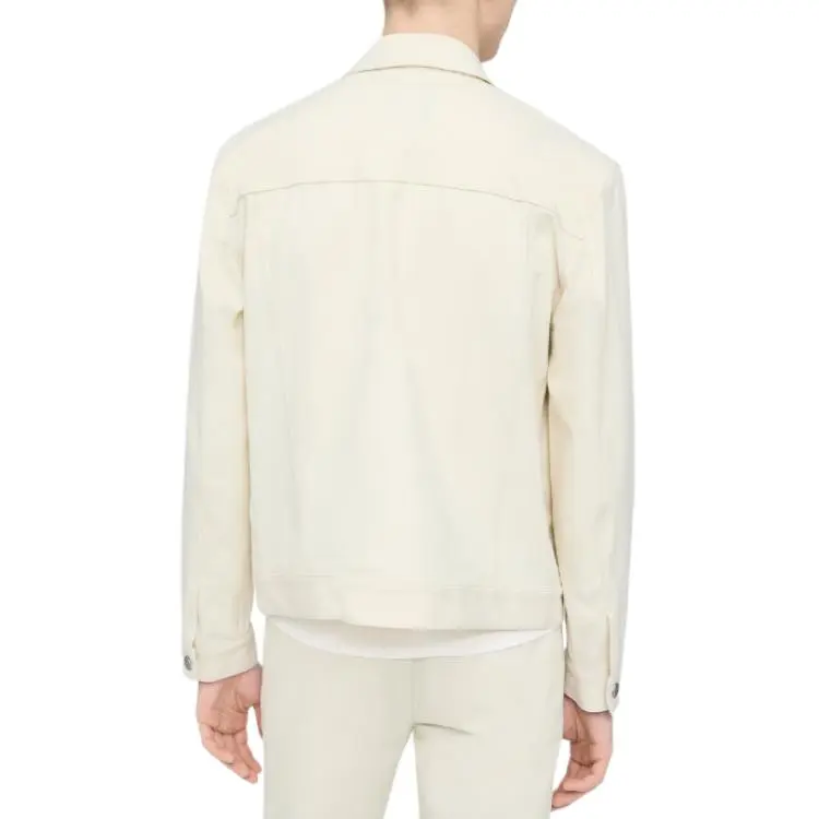 THEORY Denim Jacket Men's Beige-1
