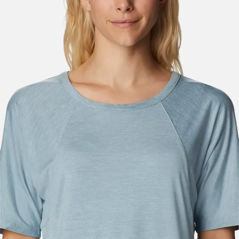 Columbia Short Sleeved Dress Women's Blue-4