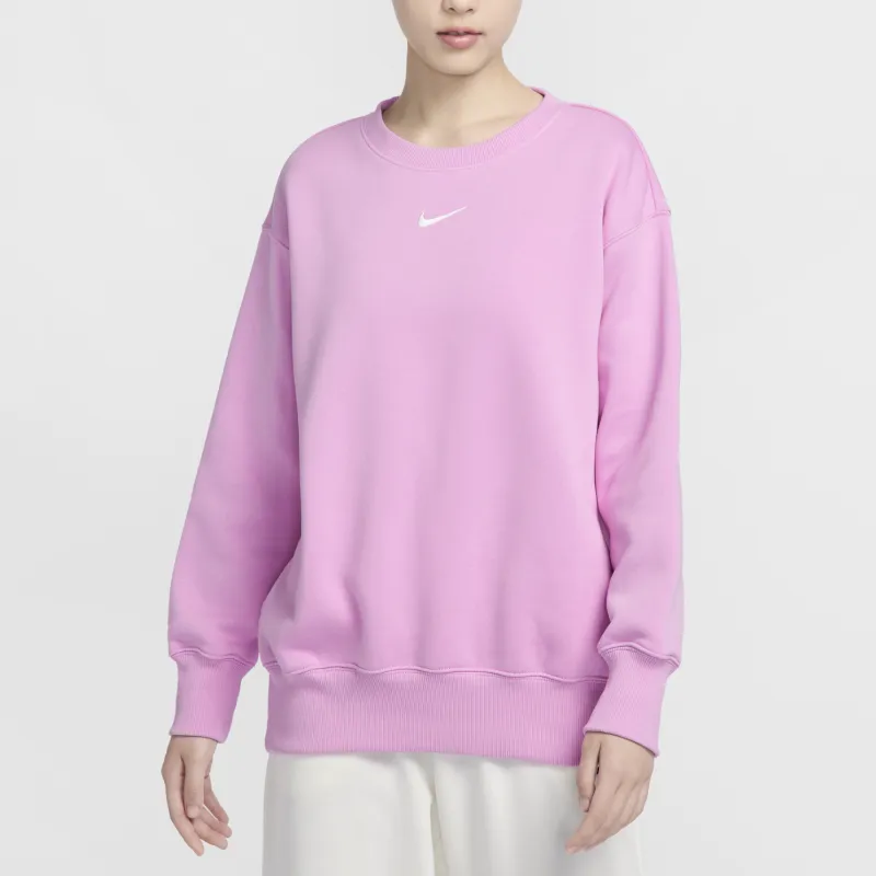 Nike Sportswear Phoenix Fleece Sweatshirt Women's High-End Pink-3