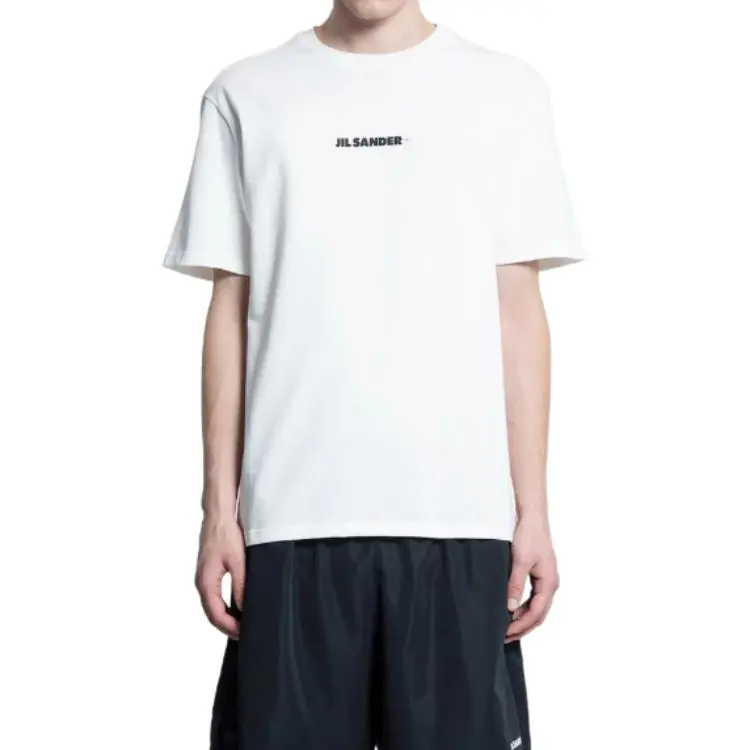 JIL SANDER + Crew Neck T Shirt-1