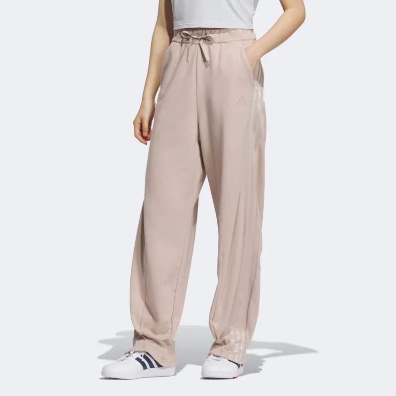Adidas Knitted Sports Pants Women's Pink-2