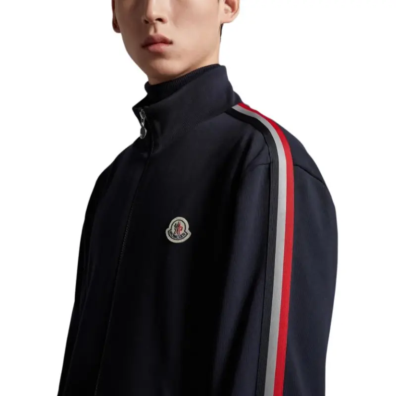 Moncler Sweatshirts Men Black-4