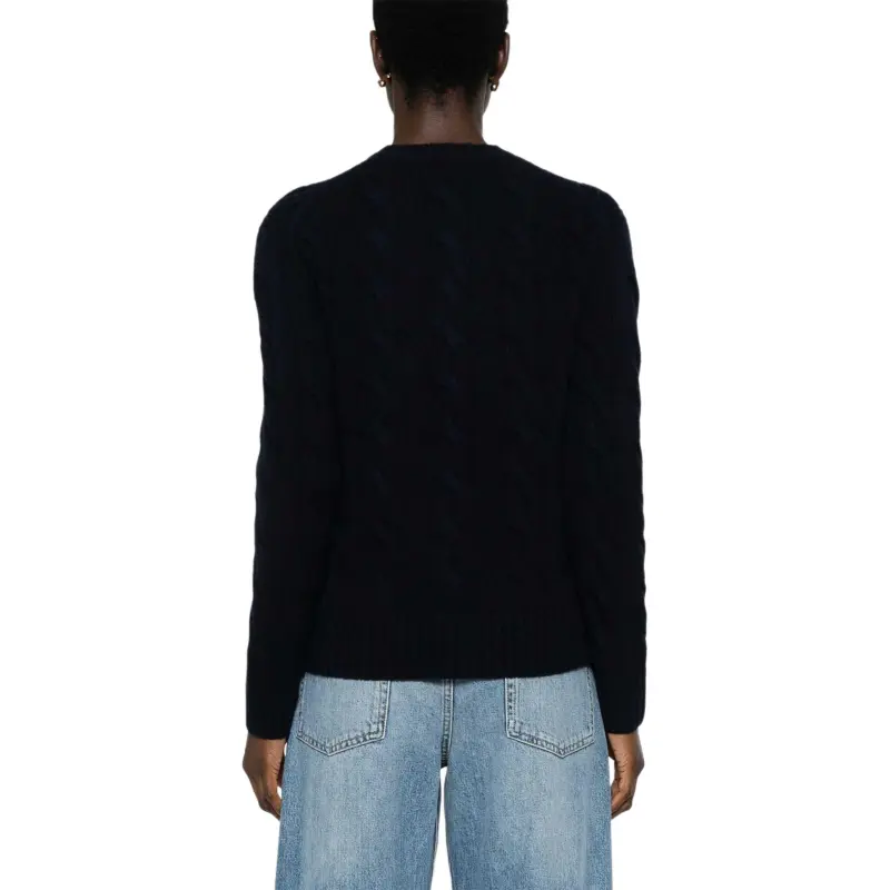 Polo Ralph Lauren Pony Embroidered Cable Knitted Jumper-2