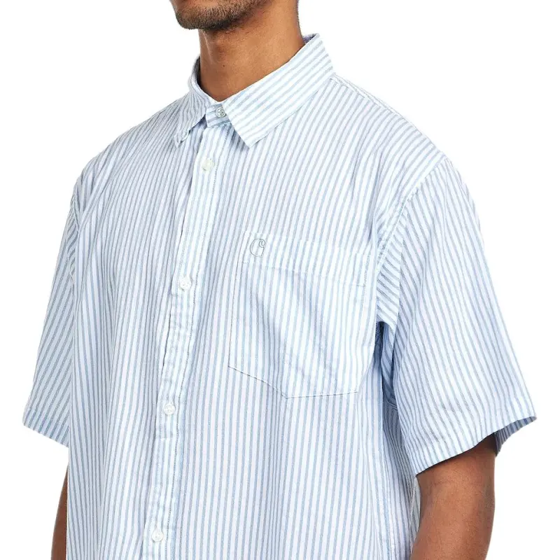 Carhartt WIP Striped Cotton Shirt-4
