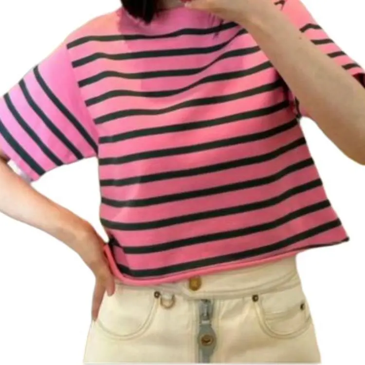 LOUIS VUITTON Striped Knit Top-3
