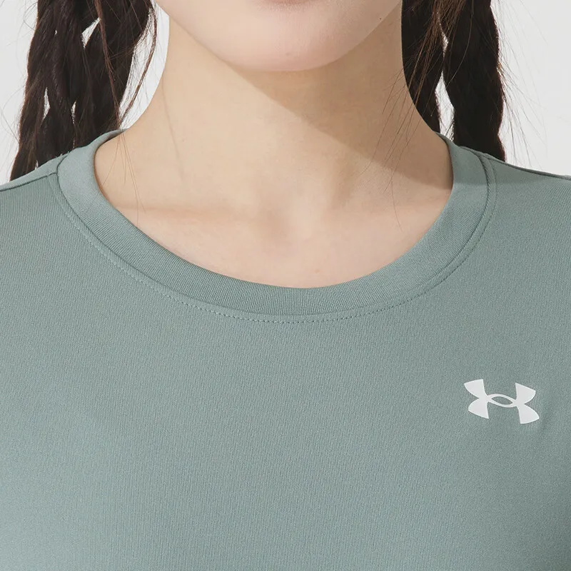 Under Armour T Shirt Women's Green-4