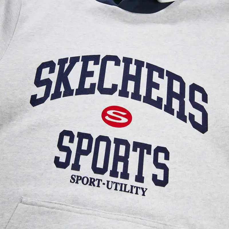 Skechers Colorful Sweatshirts Men Greige-2