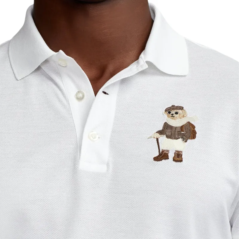 Ralph Lauren Purple Label Polo Bear Slim cut Polo Shirt-5