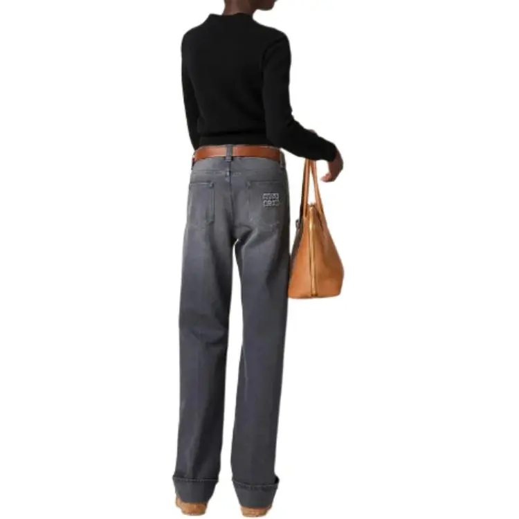 MIU MIU Logo Embellished Cropped Knitted Jumper-2