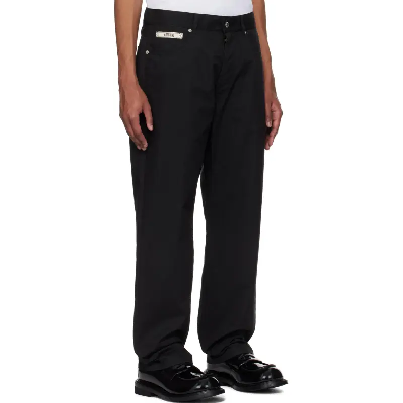 MOSCHINO Straight leg Trousers-2