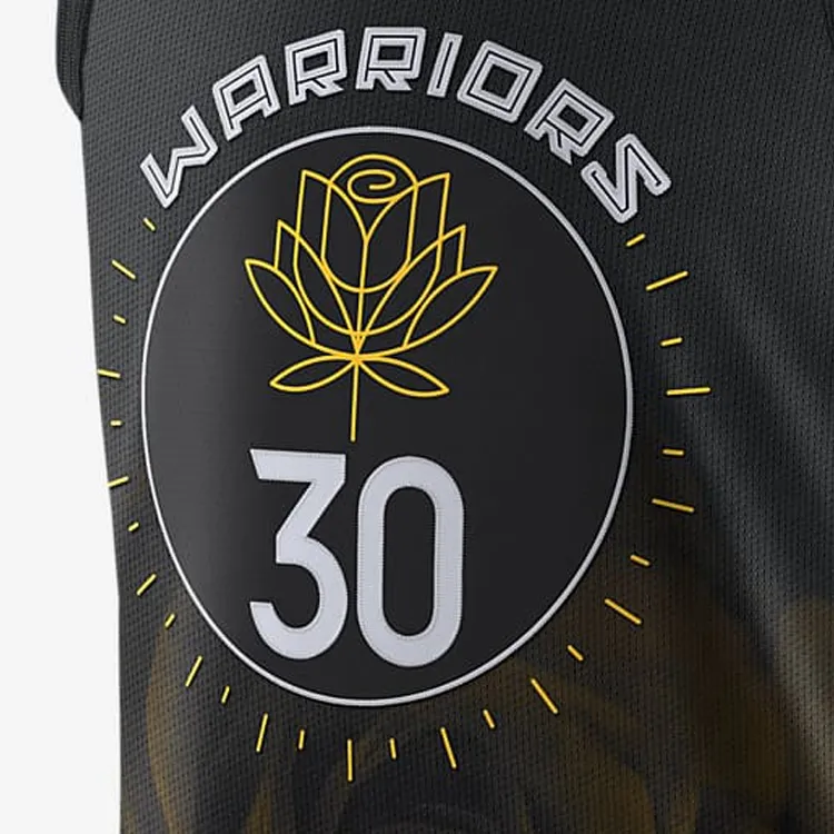 Nike Nba Authentic Golden State Warriors Stephen Curry Dri Fit Adv City Edition 2022/23 Jersey-3
