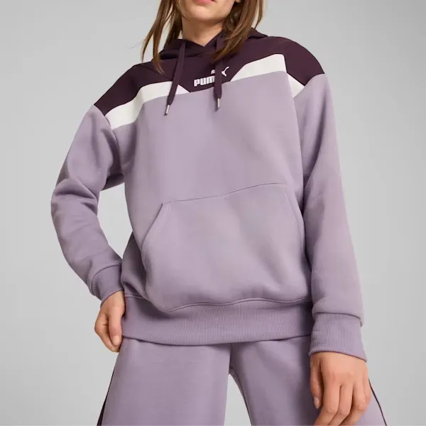 PUMA POWERhoodie Sweatshirt Women's Light Plum-2