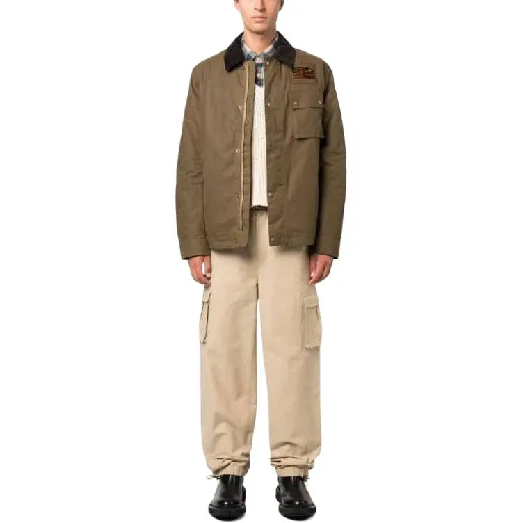 BARBOUR International Workers Wax Jacket-2