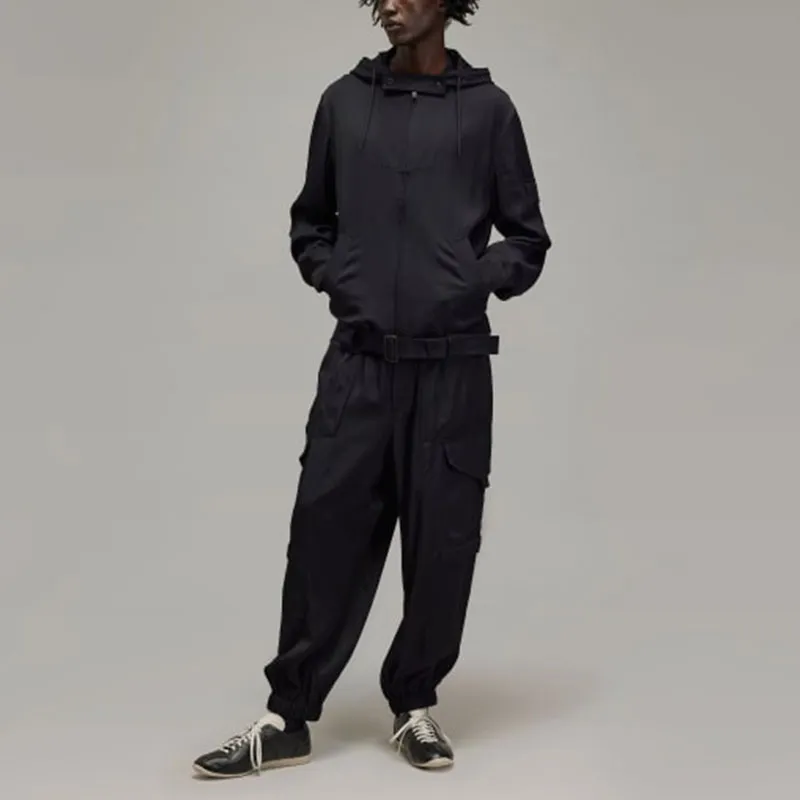 Adidas Y 3 Rayon Twill Tracksuit Bottoms-1
