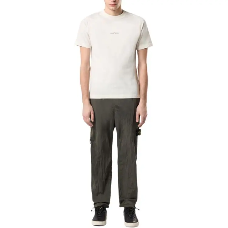 STONE ISLAND Compass Printed Crewneck T Shirt-3