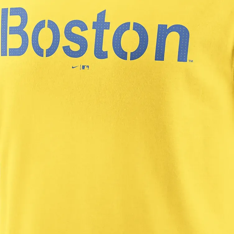 Nike x MLB Boston Red So FW24 T-Shirt Men's Yellow-2