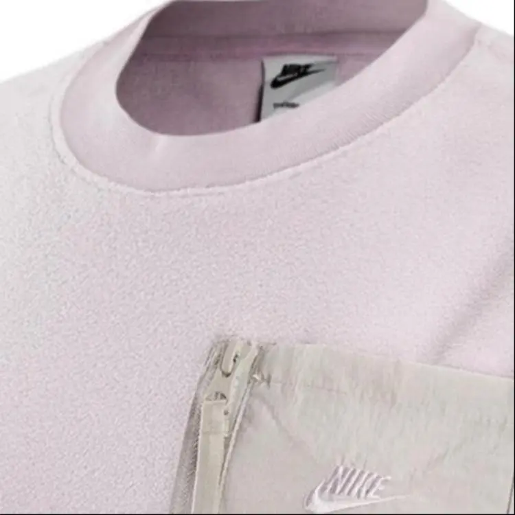 Nike Sweatshirt Men's Light Pink Purple-3