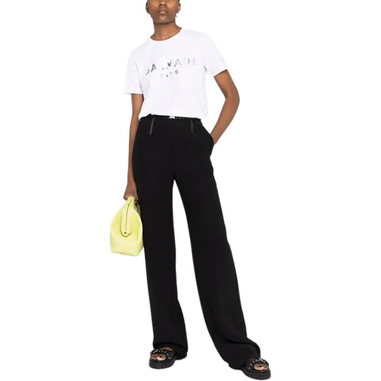 BALMAIN T Shirts Women's White-1