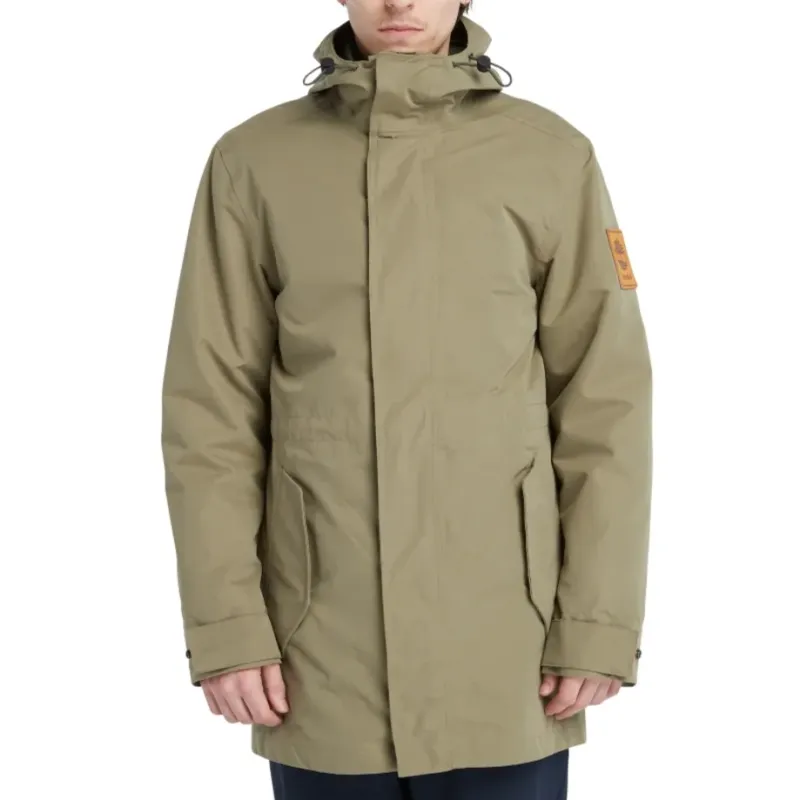 Timberland Windproof And Warm Water Repellent Windbreaker Jacket Men's Green-1
