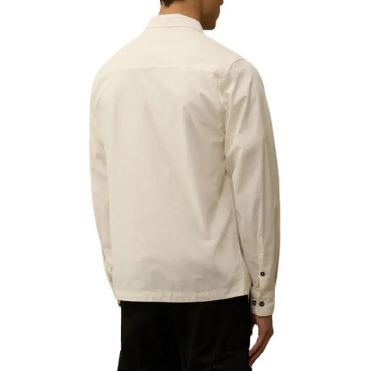 C.P.Company Zip up Gabardine Overshirt-3