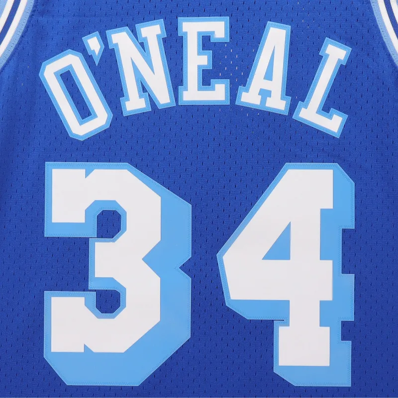 Mitchell & Ness 'Los Angeles Lakers Alternate 1996 97 Shaquille O'Neal' Swingman Jersey-4