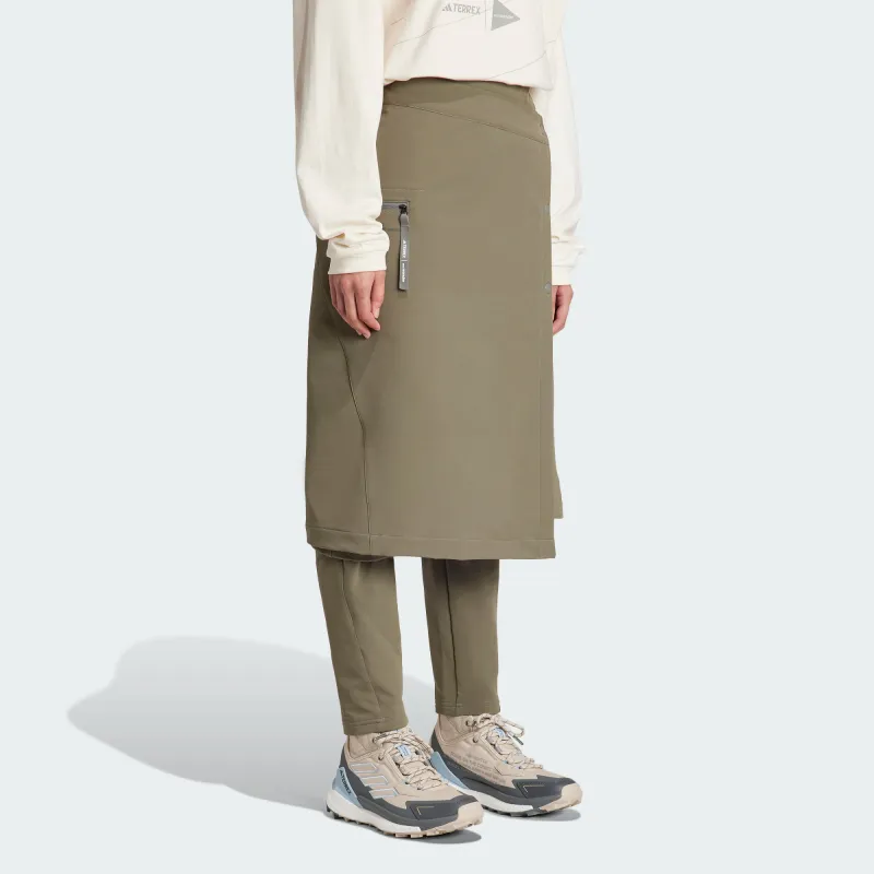 Adidas x And Wander Adidas TERREX X And Wander Athletic Trousers Unisex Olive Green-2