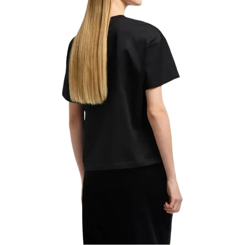 EMPORIO ARMANI Asv Mercerised Jersey Boxy T shirt With Chinese New Year Embroidery-3