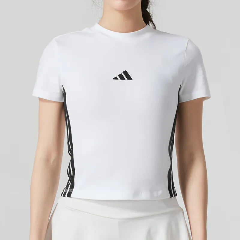 Adidas ESSENTIALS T Shirt Women's White-2