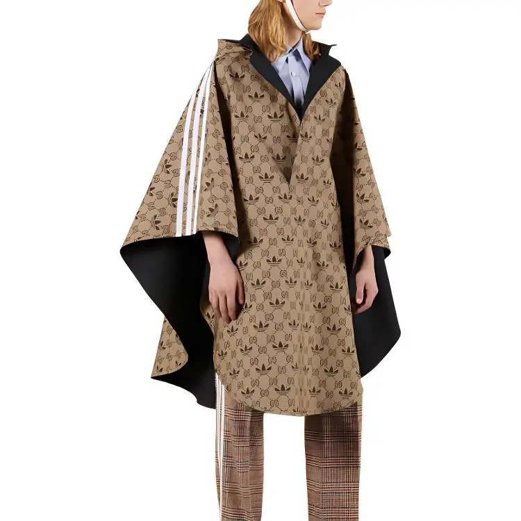 GUCCI x Adidas Originals SS23 Coats Coat Women's Black-3