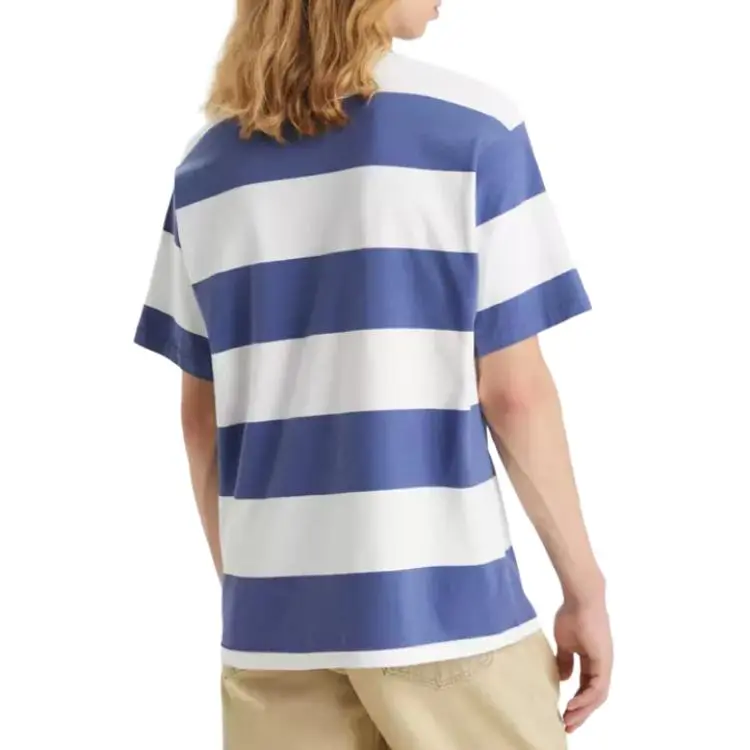 Levis T Shirts Men Blue-4