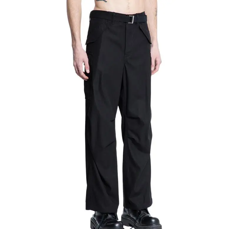 Sacai Belted Cargo Trousers-3