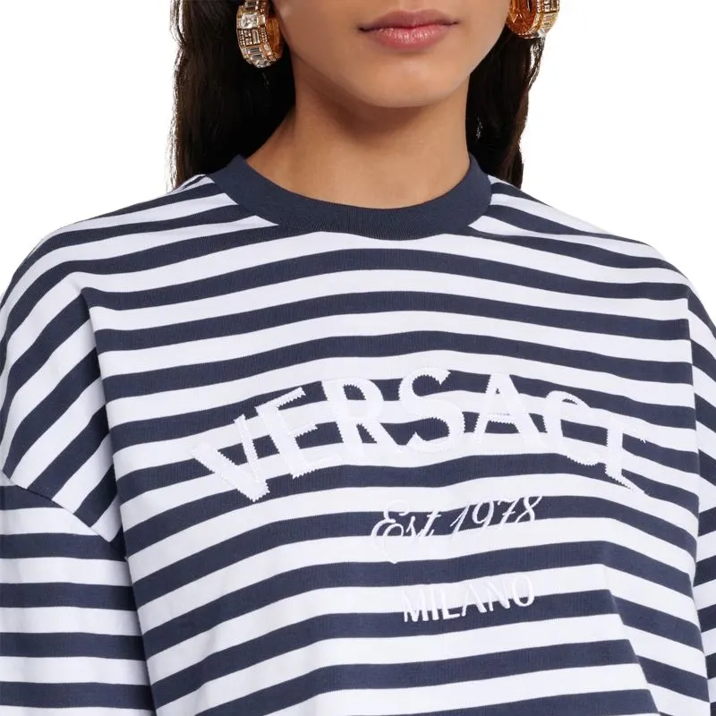 VERSACE L'Ancora VERSACE Cropped T shirt-1