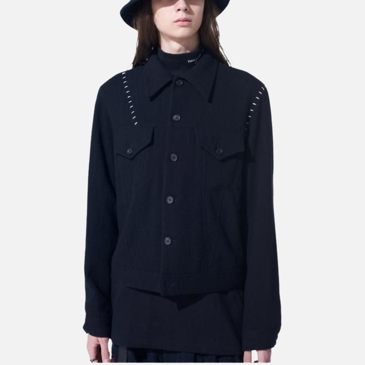 冬ギフト セ Yohji POIZON - Black Unisex Jackets S'YTE Yamamoto ジャケット・アウター
