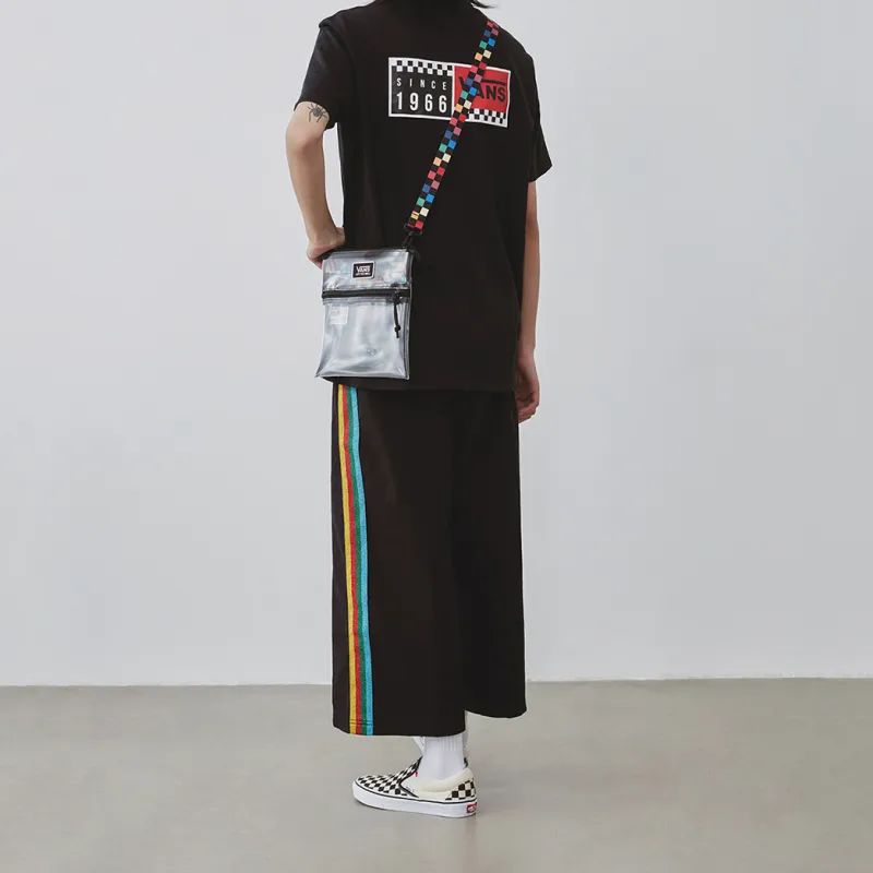 Vans PVC Crossbody Bag, Shoulder Bag Regular Unisex Transparent-4