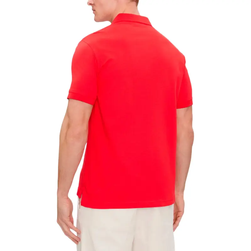 EMPORIO ARMANI SS24 Polo Shirt Men's Red-4
