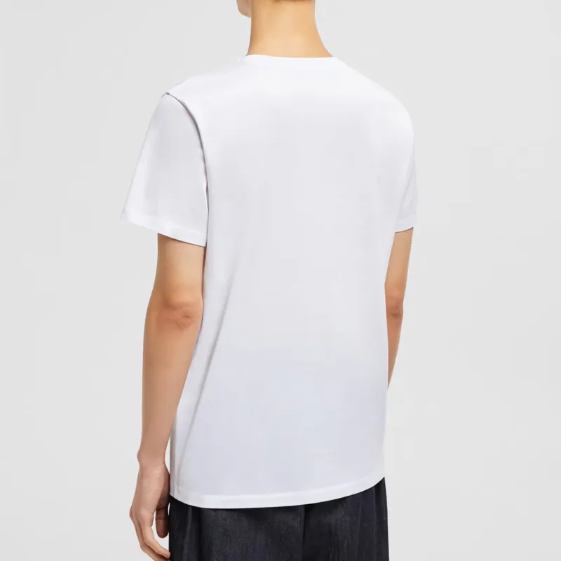 Moncler Double Logo Crewneck T Shirt-4