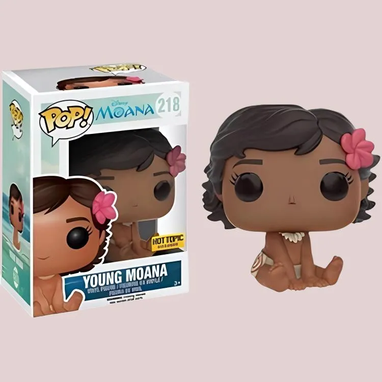 Funko Pop! Disney Moana Young Moana Hot Topic Exclusive Figure #218-3