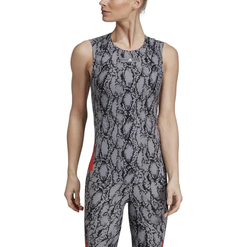 Adidas Stella McCartney Tank Tops Women's Gray-2