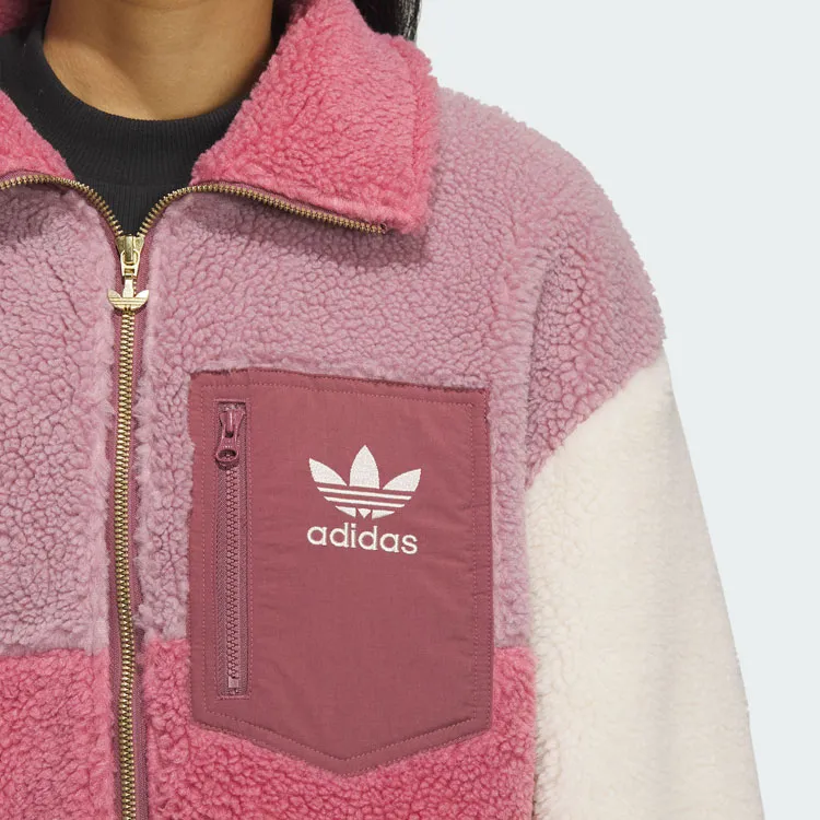Adidas Originals Jacket Women's Rock Pink-4