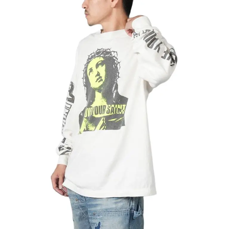 SAINT Mxxxxxx Love Ur Saint Long Sleeve Tee-3