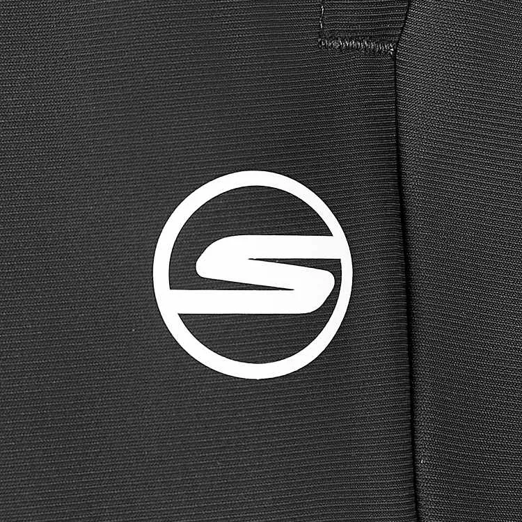 Skechers GODRI Knitted Sports Pants Men's Carbon Black-2