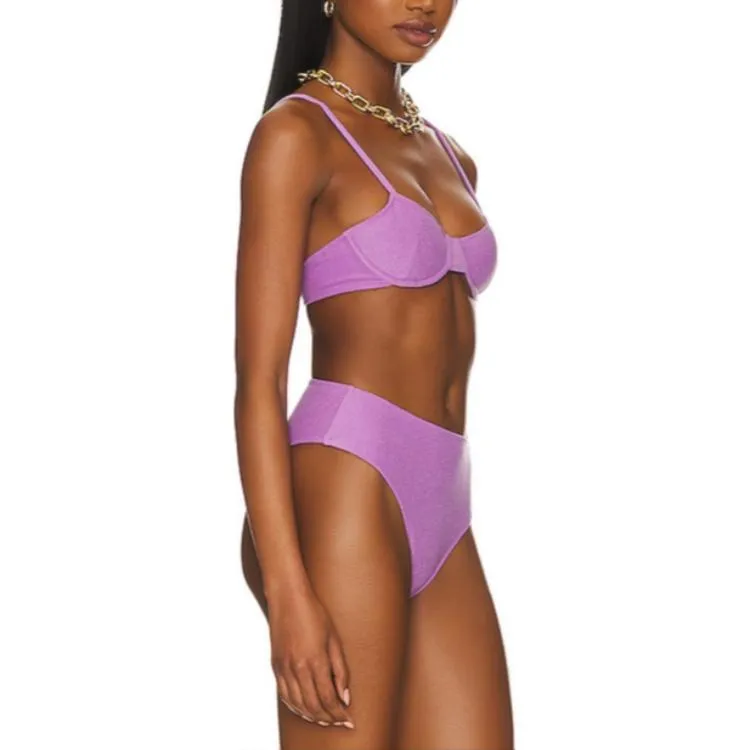 FAITHFULL THE BRAND Bikini Women's Purple-2