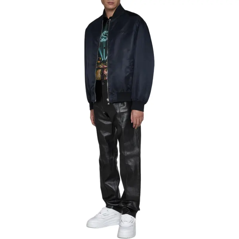 VERSACE City Lights Printed Blouson-2