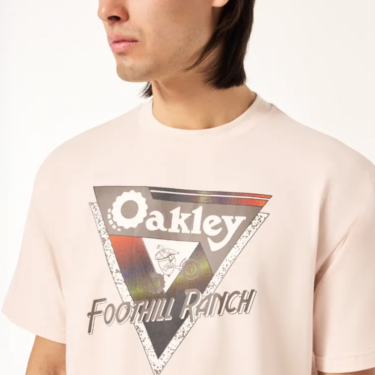 Oakley EN NEW RETRO T Shirt Unisex Apricot-4
